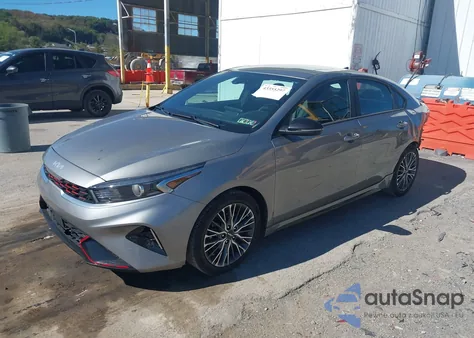 2022 Kia Forte Gt-Line из США, поврежденный, VIN 3KPF54AD1NE477748